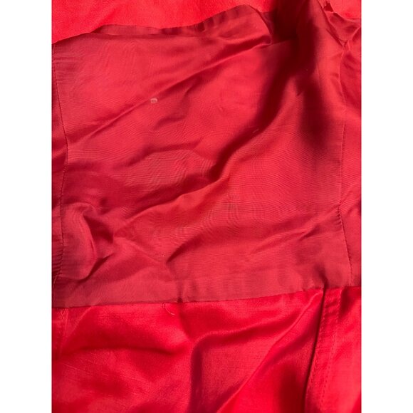 Le Fou Wilfred Red Strapless Bustier Top - Picture 7 of 7